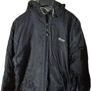 Spalding Athletic Men's Black Insulate Hooded Jacket Size Large